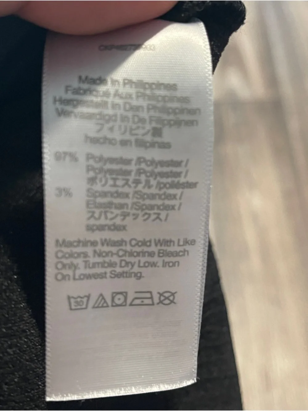 Madewell lightweight black